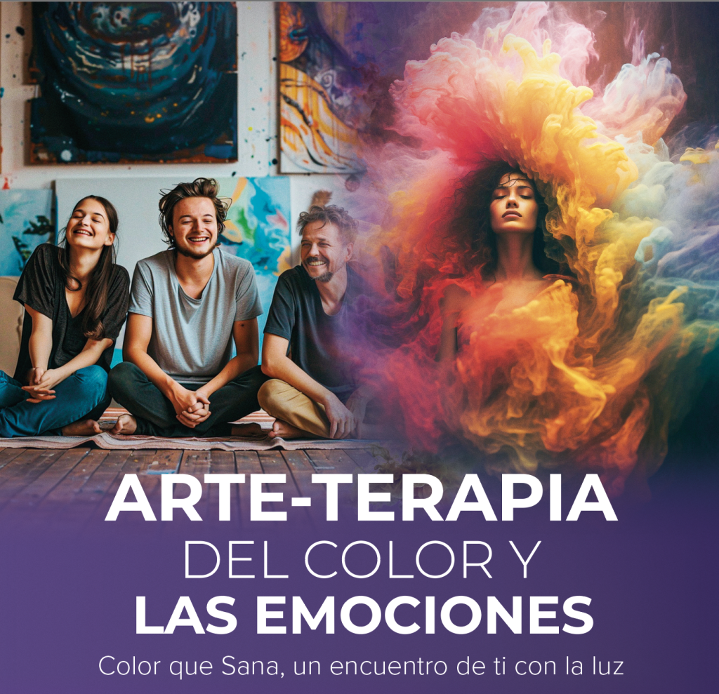 Arte-Terapia del color y las emociones, curso práctico para sanar a través de la expresión artística
